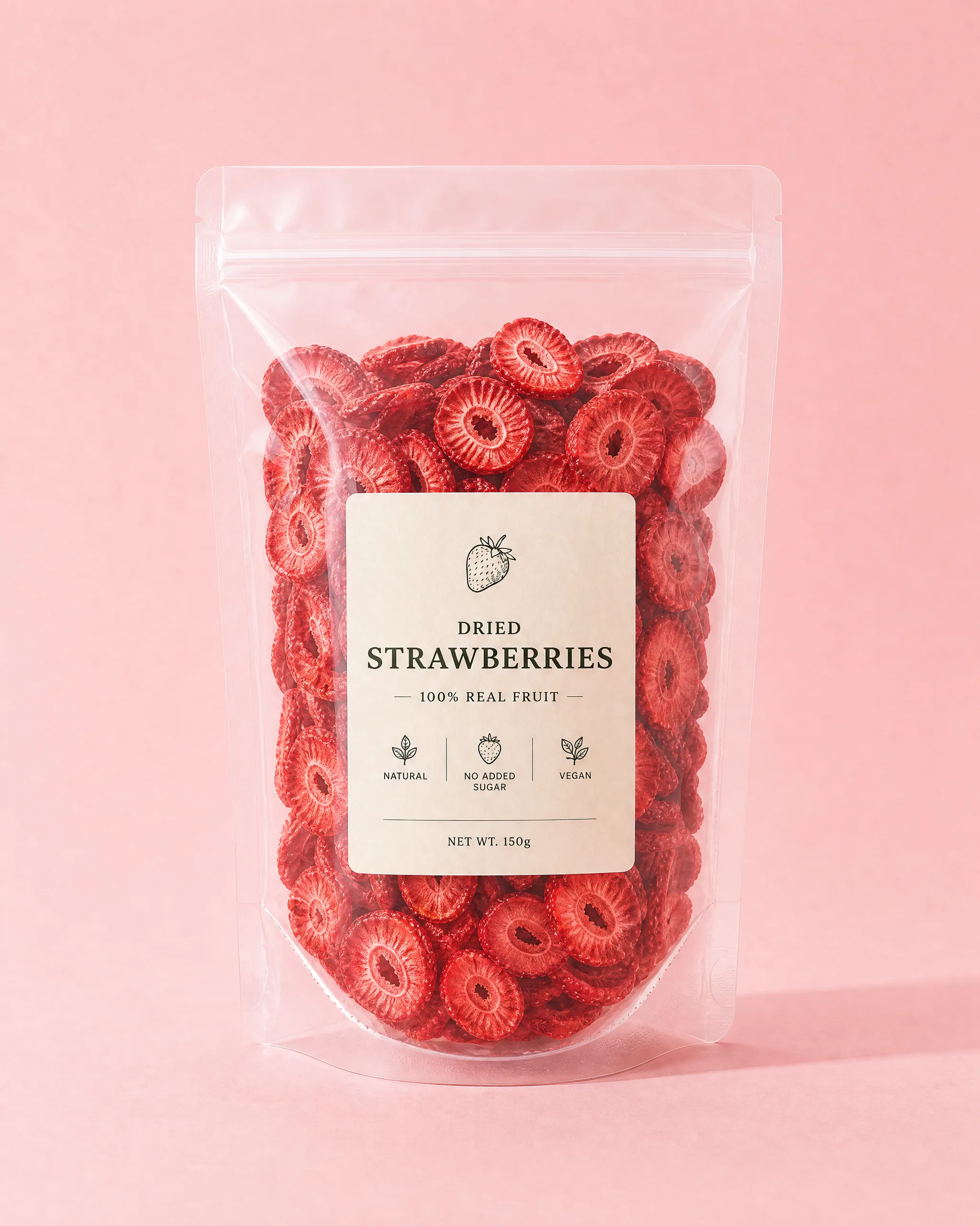 Getrocknete Erdbeeren