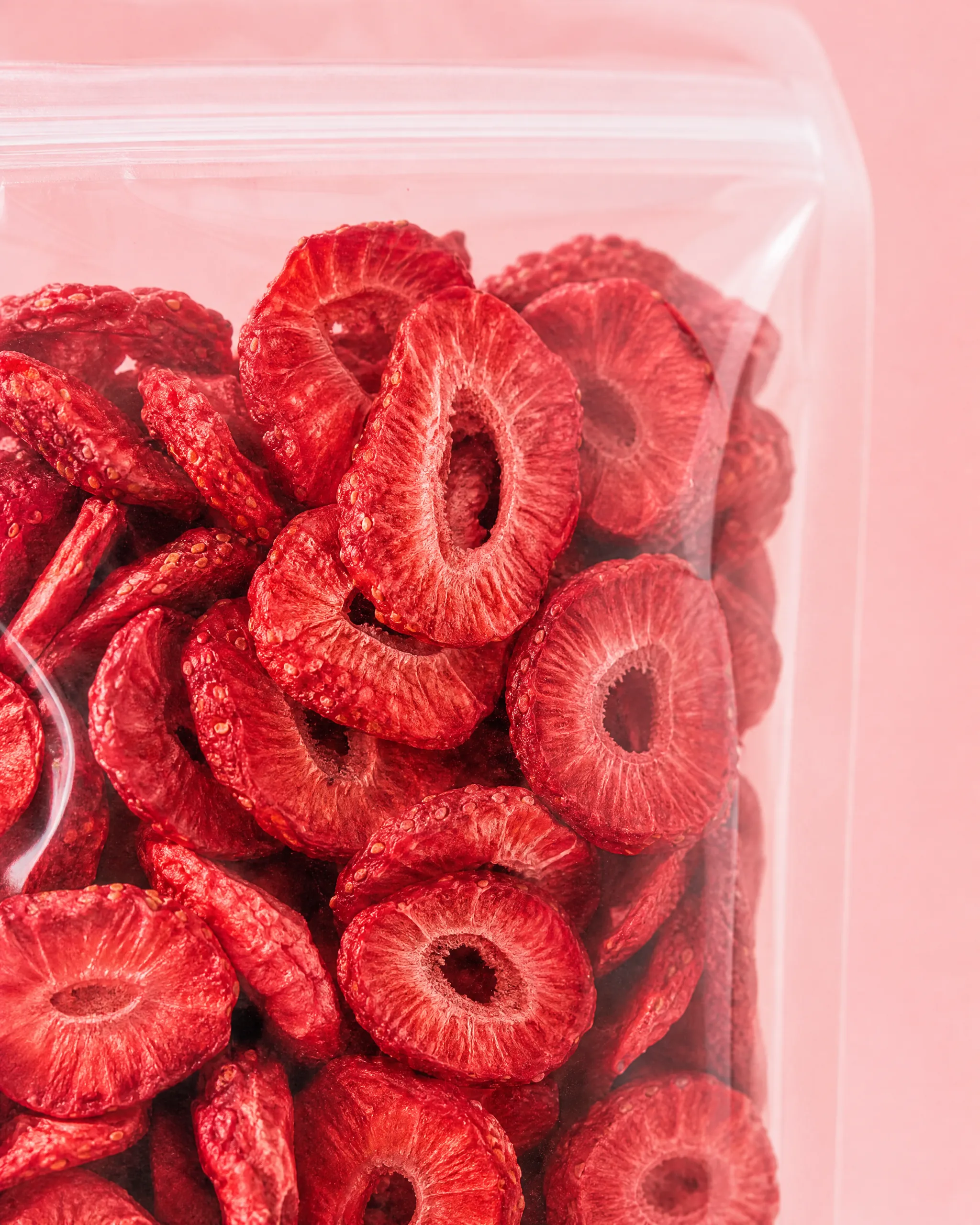 Getrocknete Erdbeeren